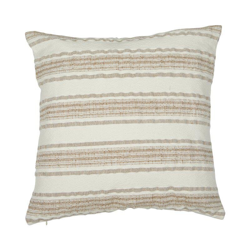 Fondaco Atle tyynynpäällinen valko/pellava 48x48cm - Image 2