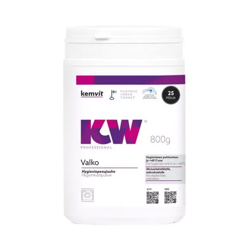 KW Valko hygieniapesujauhe 800 g